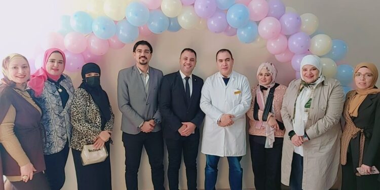 الأول من نوعه بالمحافظة .. ” مكين ”  يفتتح قسم العلاج الطبيعى والتأهيل التنفسى بـ” صدر”  المنصورة