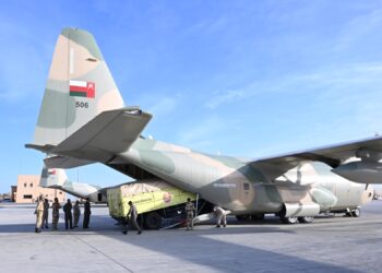 .. سلطنة عُمان تُسيّر جسرًا جويًّا لنقل مواد إغاثية للمناطق المتضررة من الزلزال في سوريا وتركياا