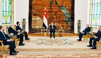 الرئيس السيسي يستقبل رئيس النواب العراقى ويؤكد خصوصية العلاقات بين القاهرة وبغداد