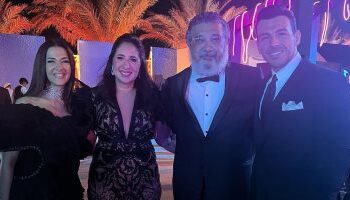 دنيا سمير غانم تهنئ ماجد الكدوانى بزفاف ابنه يوسف: مبروك يا ميجزى