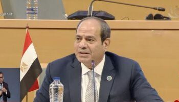 الرئيس السيسى يعلن ترشح مصر لعضوية مجلس السلم والأمن الإفريقى 2024-2026