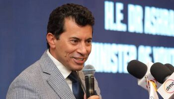 وزير الرياضة يشيد بنتائج منتخب مصر فى بطولة العالم لناشئى الإسكواش بأستراليا