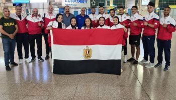 بعثة الكونغ فو تسافر إلى أبيدجان للمشاركة فى البطولة الأفريقية الثامنة