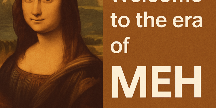 مرحبا بكم في عصر الـ "MEH"