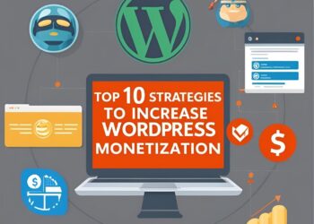 أفضل 10 استراتيجيات الذكاء الاصطناعي لزيادة أرباح مواقع WordPress في 2025